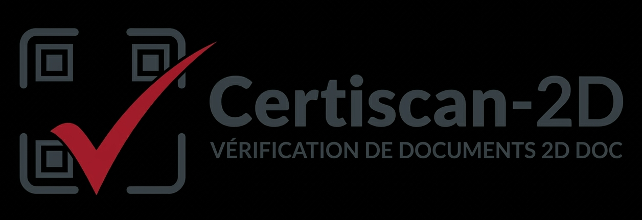 CertiScan 2D - Accueil